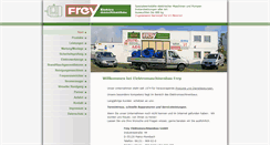 Desktop Screenshot of frey-elektromaschinenbau.de